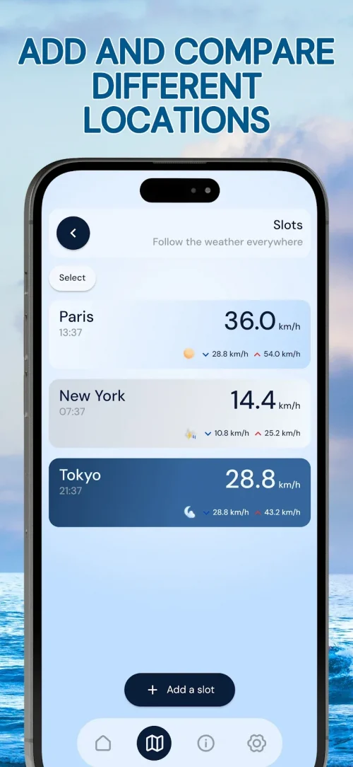 Wind Compass: Speed, Beaufort