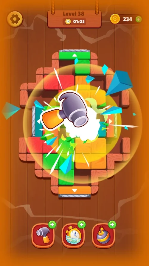 Wood Blast Escape