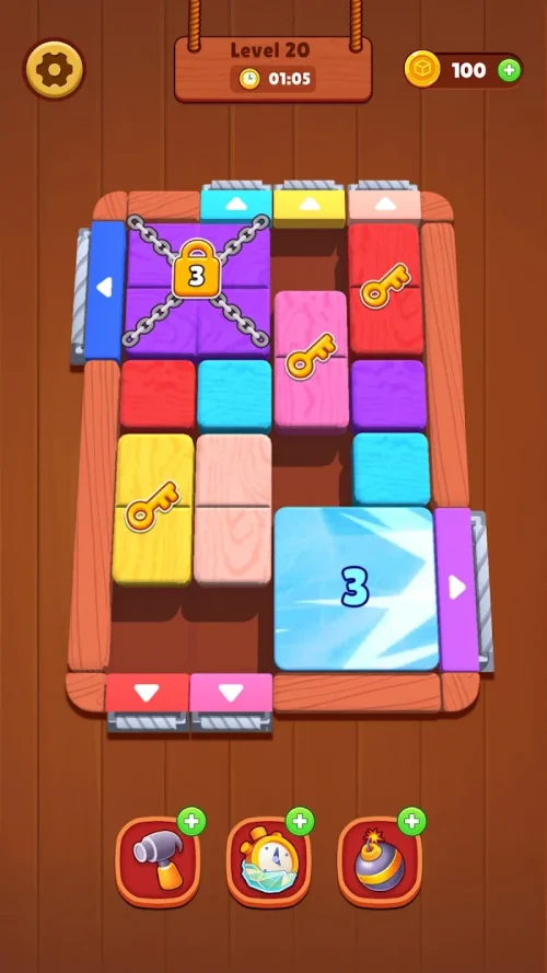 Wood Blast Escape