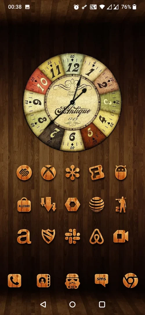 WoodRustic Icon Pack