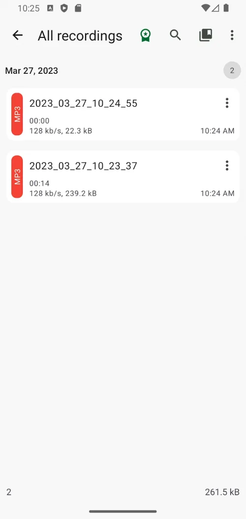 ASR Voice Recorder