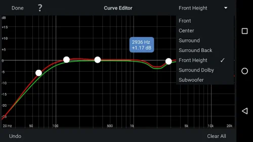 Audyssey MultEQ Editor app