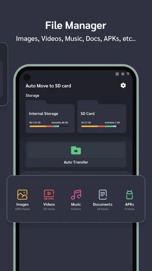 Auto Move To SD Card