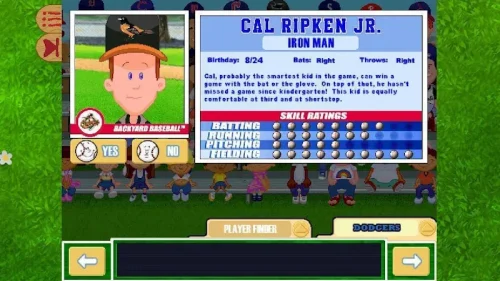 Backyard Baseball ’01