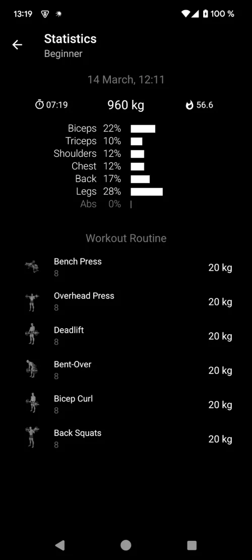 Barbell Workout at Home & Gym