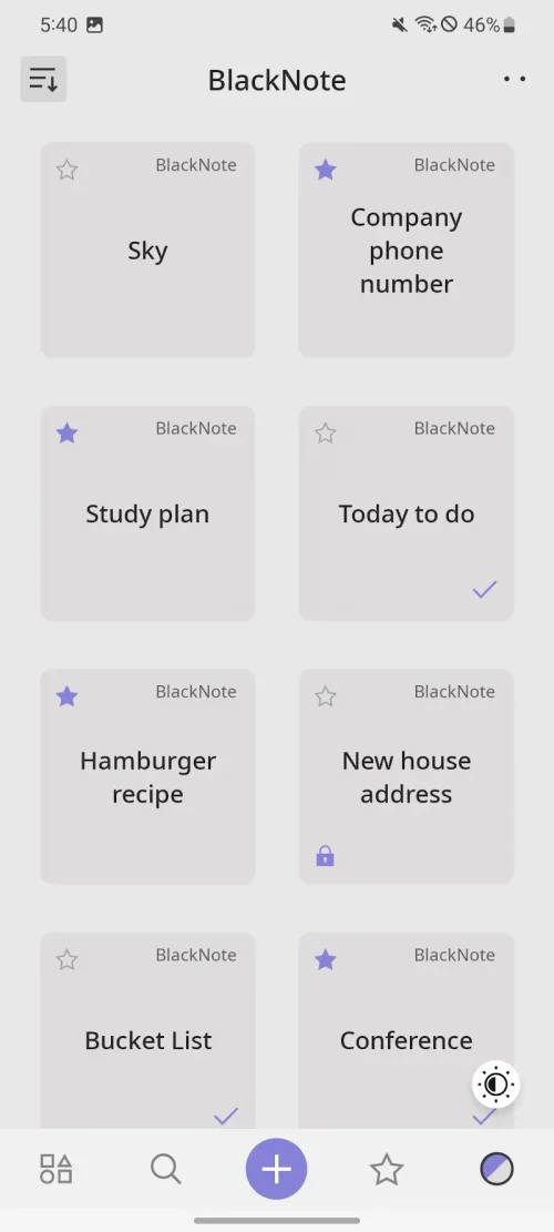 BlackNote: Dark Notes, Notepad