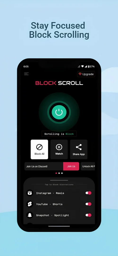 Block Scroll: No Shorts/Reels
