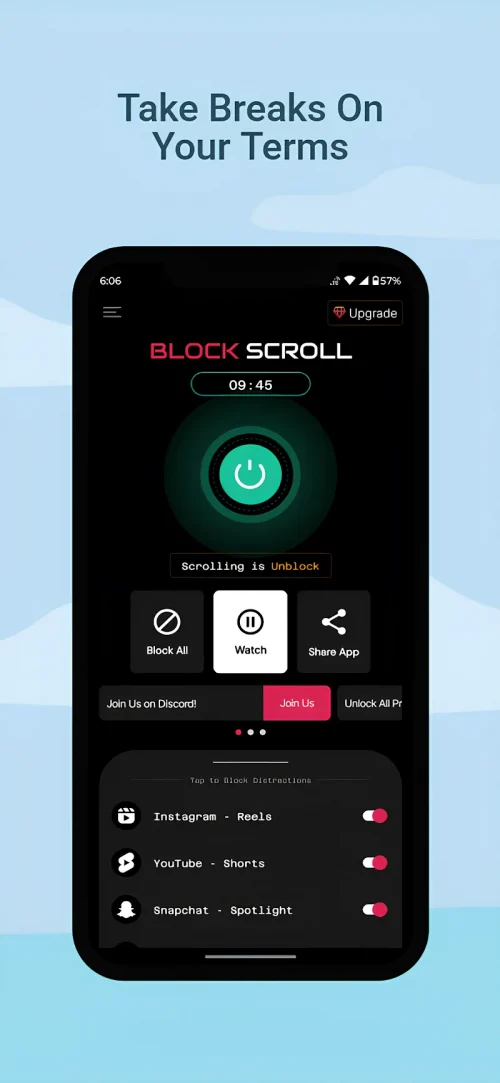 Block Scroll: No Shorts/Reels