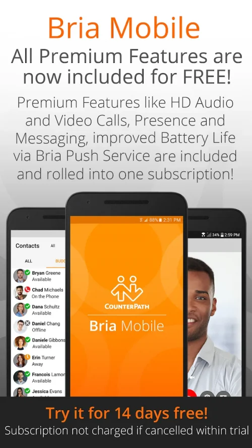 Bria Mobile: VoIP Softphone