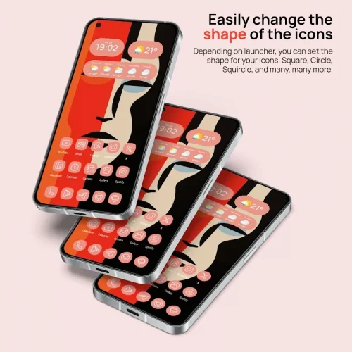 Caelus Adaptive Material Icons