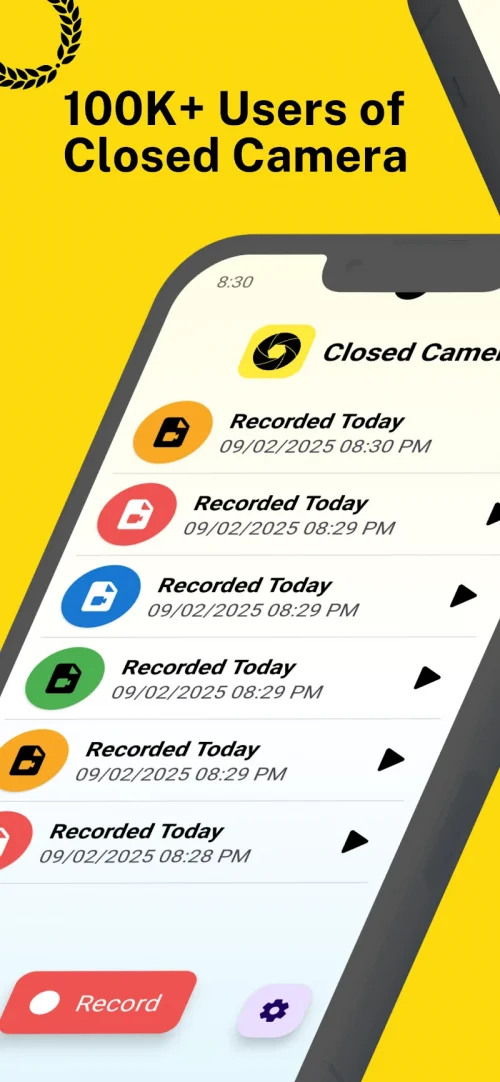 Closed Camera – Video Recorder