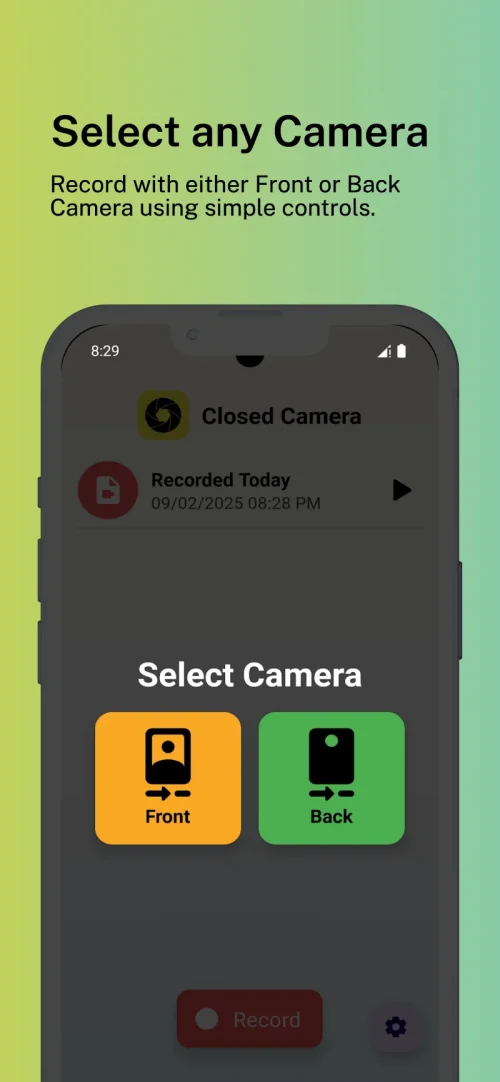 Closed Camera – Video Recorder