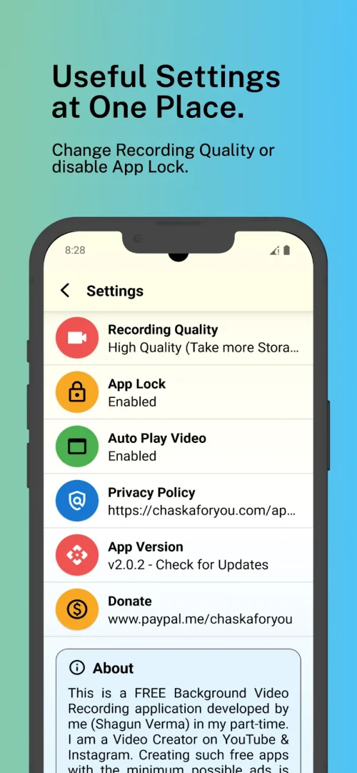 Closed Camera – Video Recorder