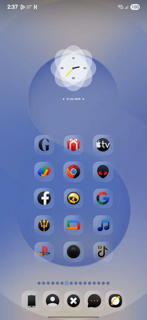 Darko Glass Icon Pack