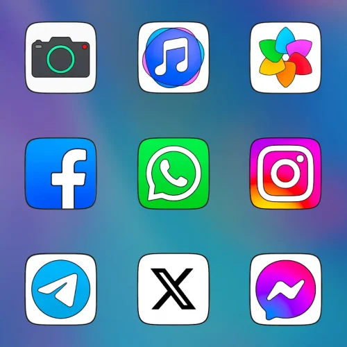 Emui Carbon – Icon Pack