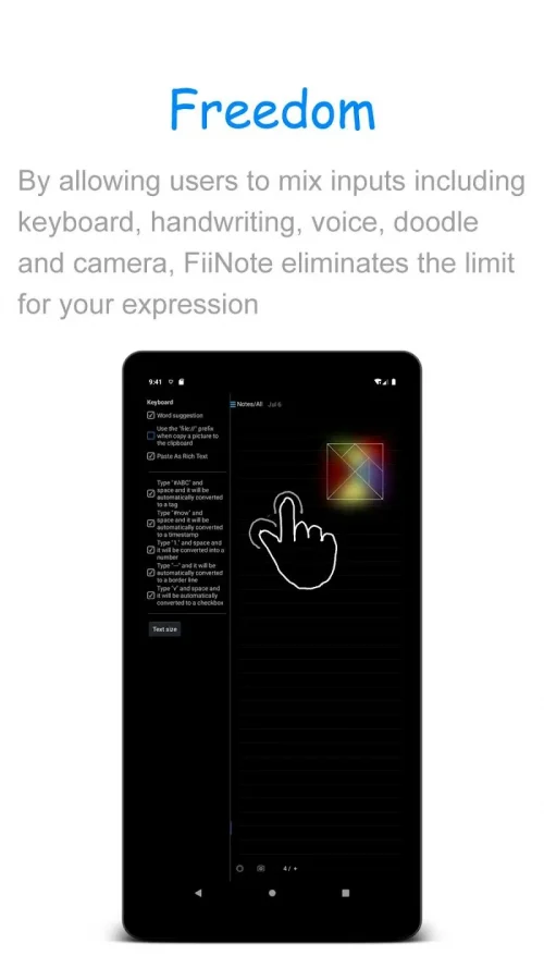FiiNote, note everything