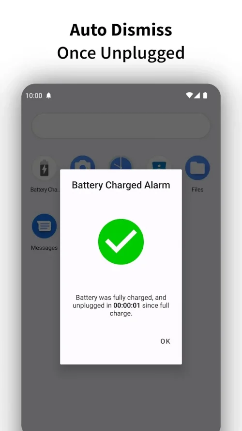 Full Battery Charge Alarm