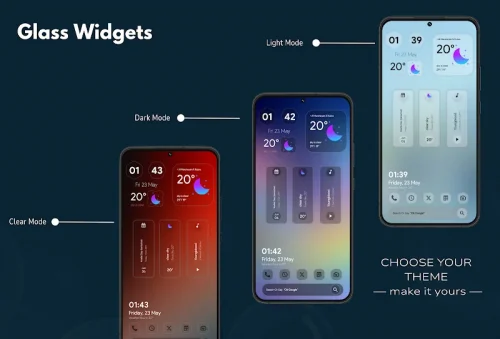 Glass Widgets
