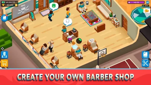 Idle Barber Shop Tycoon – Game