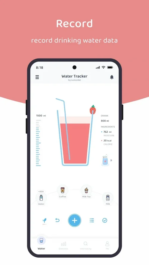 Lemonlet Water Tracker