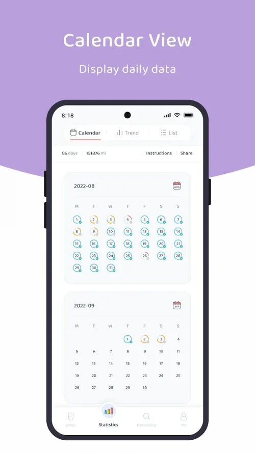 Lemonlet Water Tracker