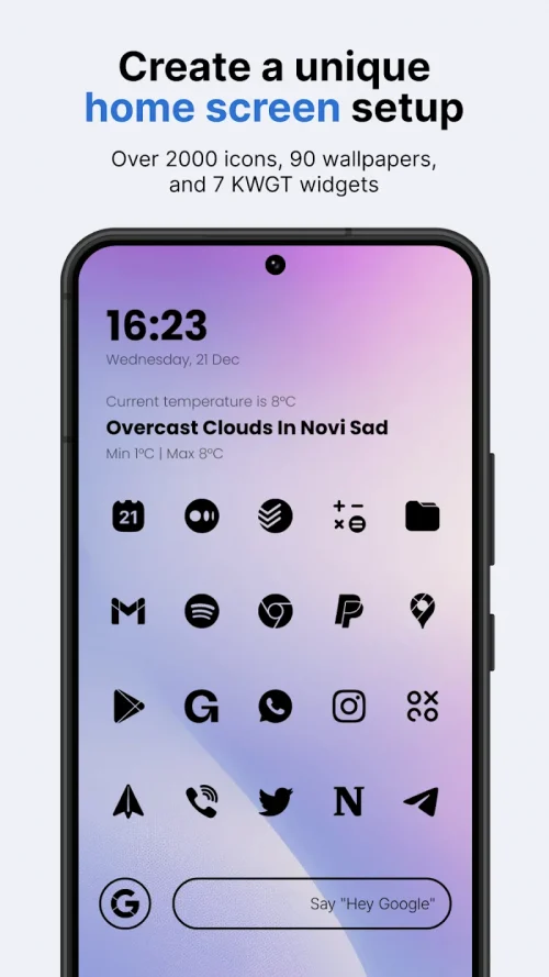 Lena Black – Glyph Icon Pack