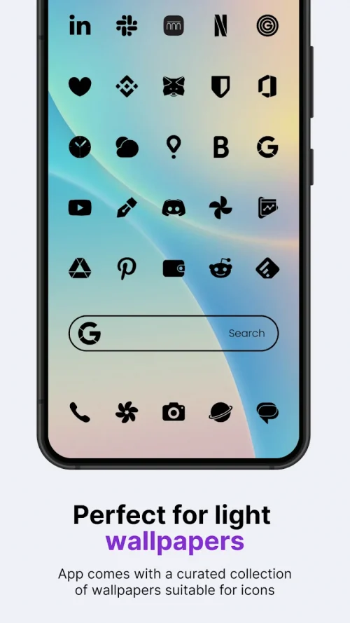 Lena Black – Glyph Icon Pack