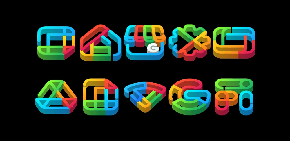 LineDock 3D – Icon Pack