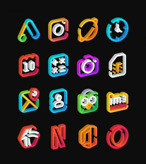 LineS 3D – Icon Pack