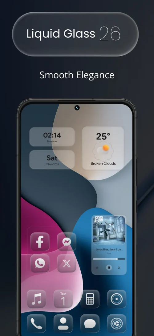 Liquid Glass 26 Icon Pack