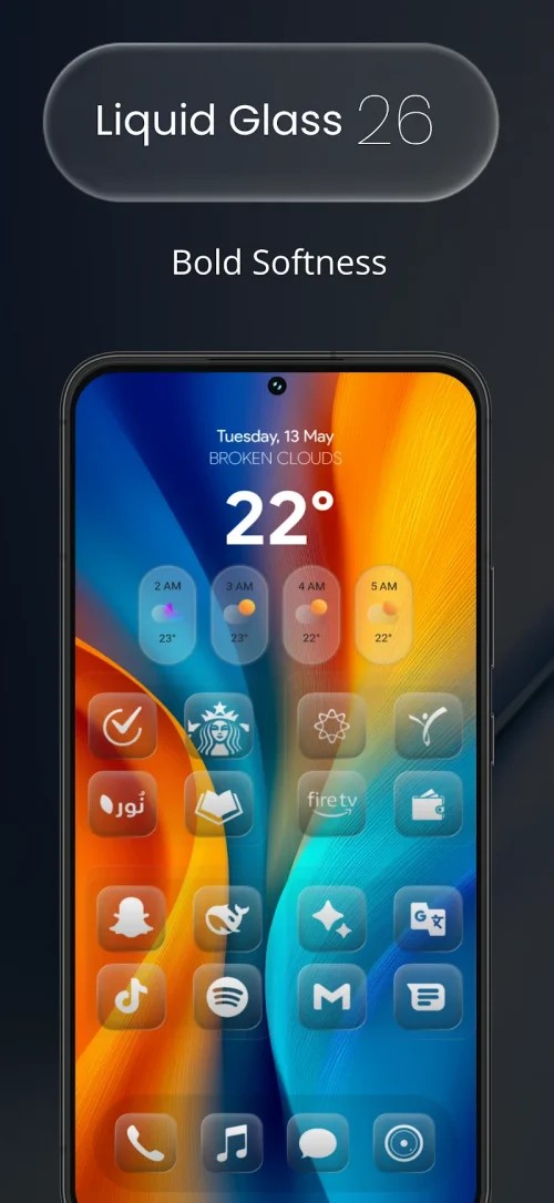 Liquid Glass 26 Icon Pack