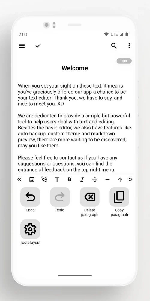 Lite Writer: Writing/Note/Memo