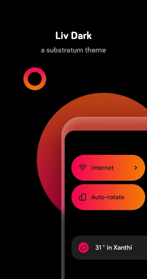 Liv Dark – Substratum Theme