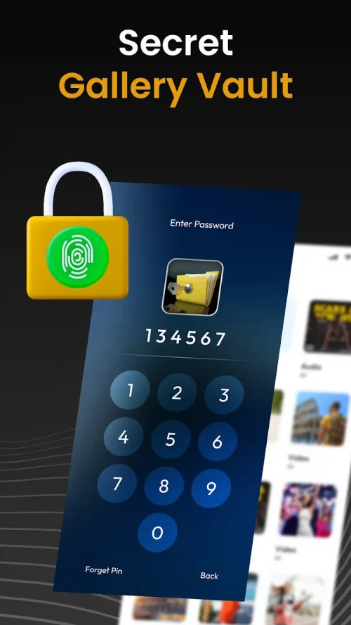 Lock Apps:Hide photos & videos