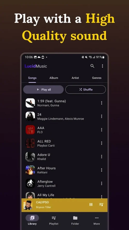 Lucid Music Player