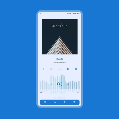 Luminous – Poweramp Skin