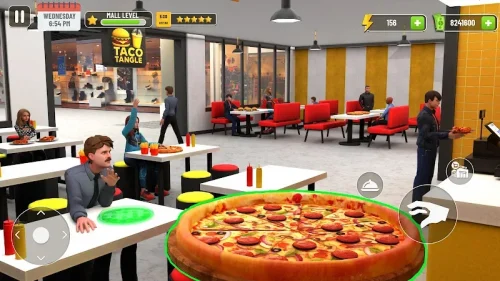 Mall & Fast Food Simulator 3D
