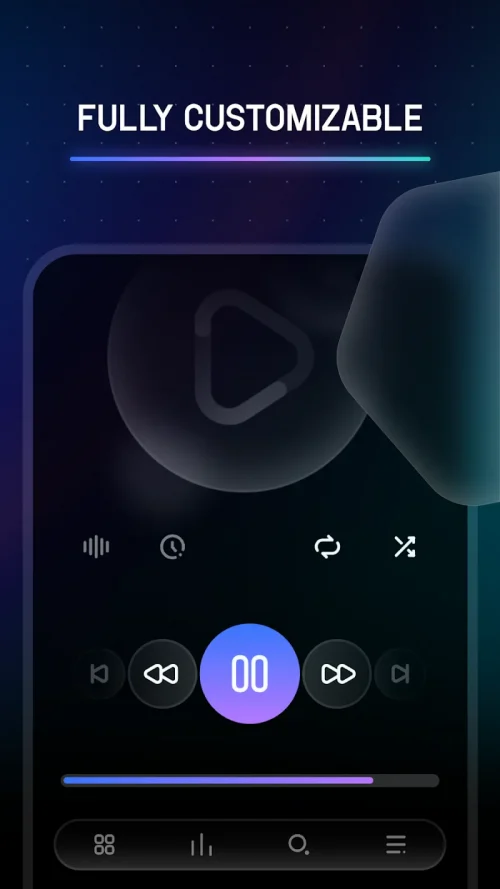Melodi – Poweramp Skin