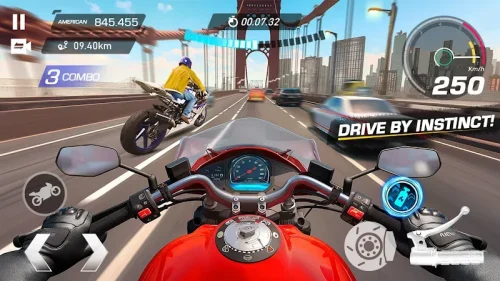 Moto Rider: Traffic Highway