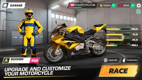 Moto Rider: Traffic Highway