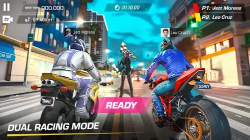 Moto Rider: Traffic Highway