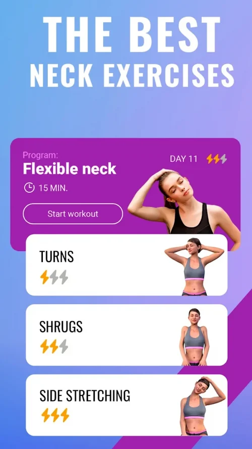 Neck exercises – Pain relief