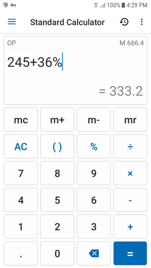 NT Calculator