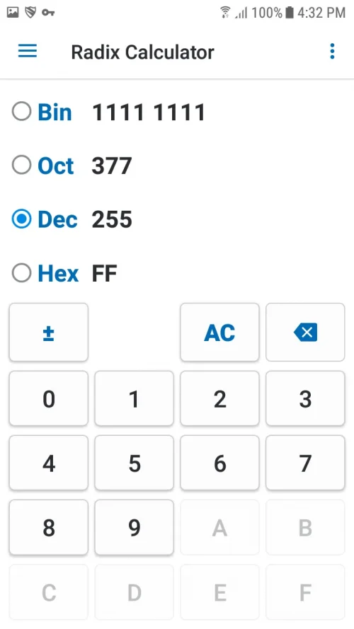 NT Calculator