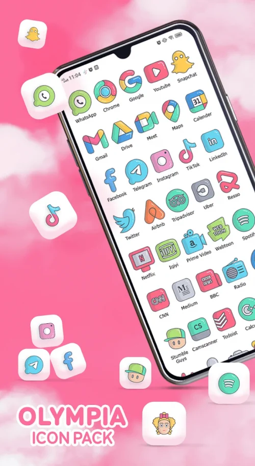 Olympia – Cartoon Icons Pack