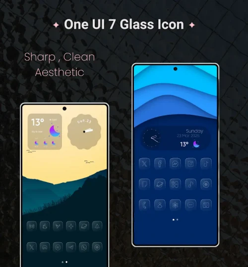 One UI 7 Glass Icons