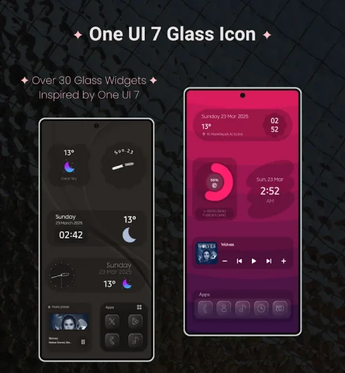 One UI 7 Glass Icons