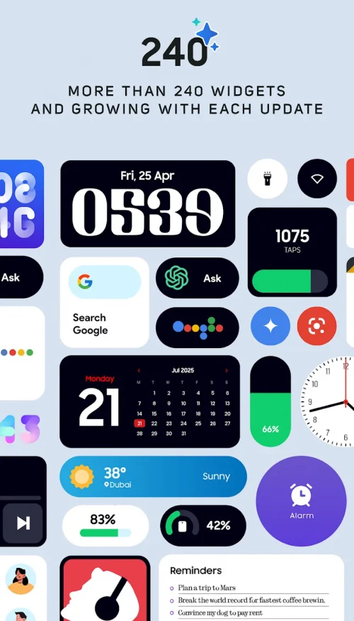 One UI Widgets