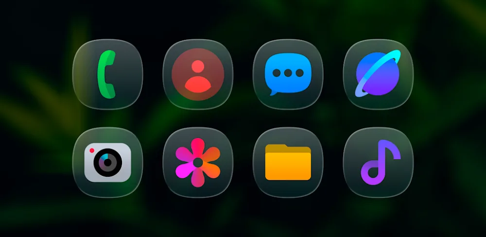 OneGlass 8 (Color) – Icon Pack