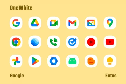 OneWhite – Icon Pack